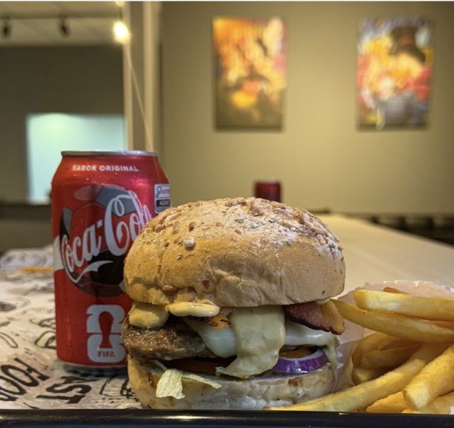 Route  + Batata e Refrigerante