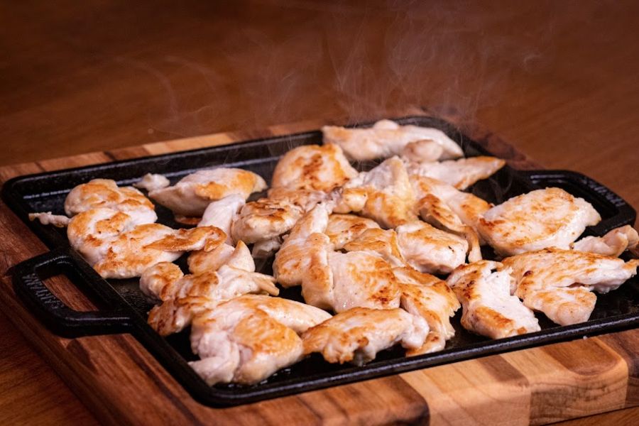Tábua de Frango Grelhado em Tiras 400gr