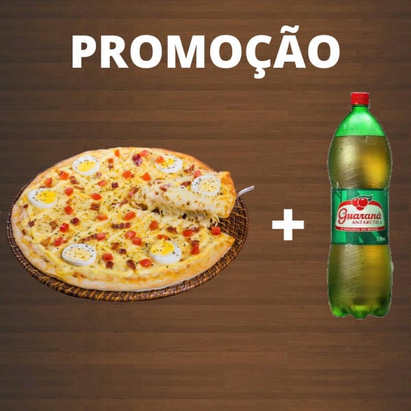 Pizza Grande (3 sabores) + Refri