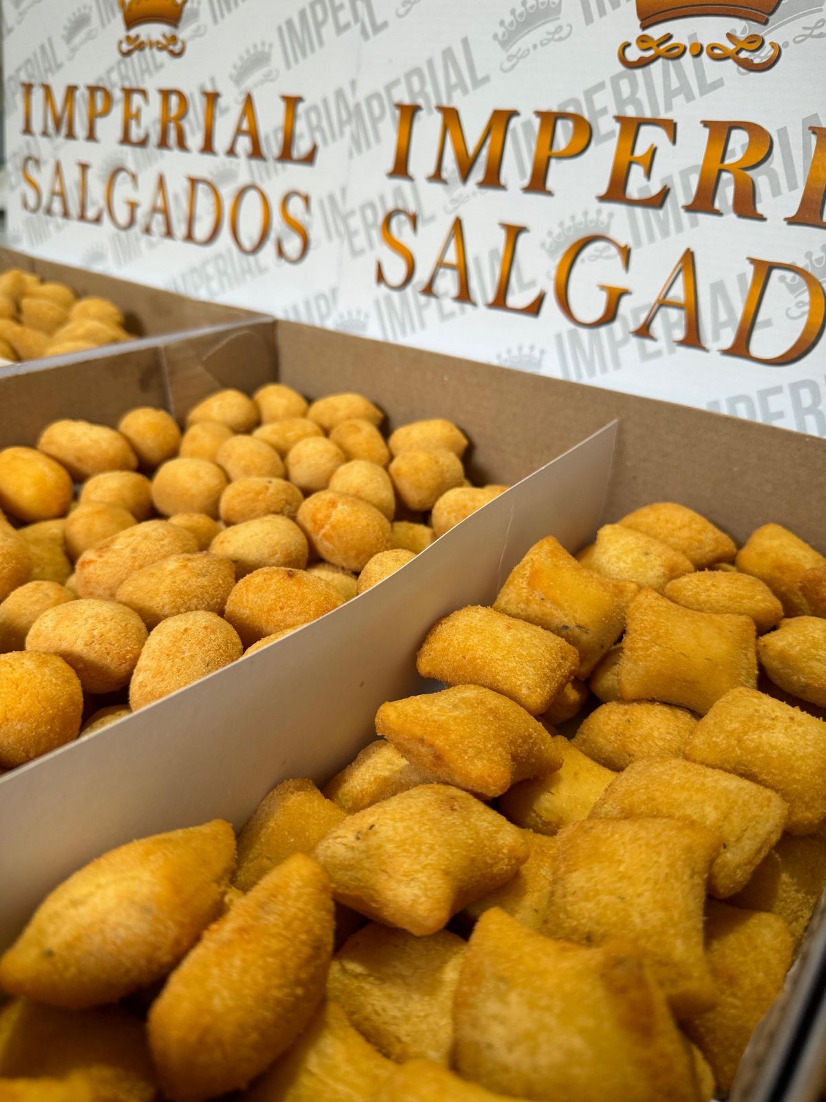 Banner promocional de Imperial Salgados