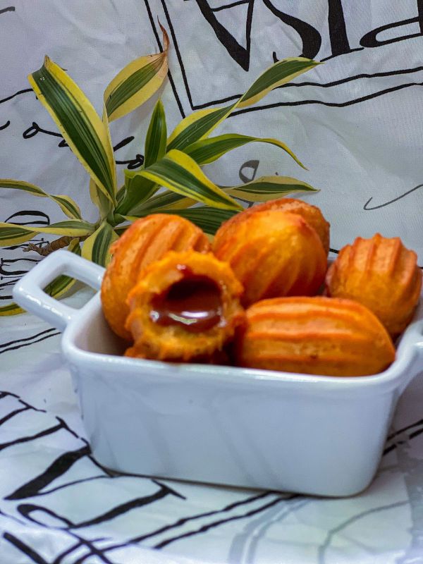 20 mini churros de doce de leite
