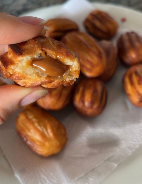 50 mini churros de doce de leite