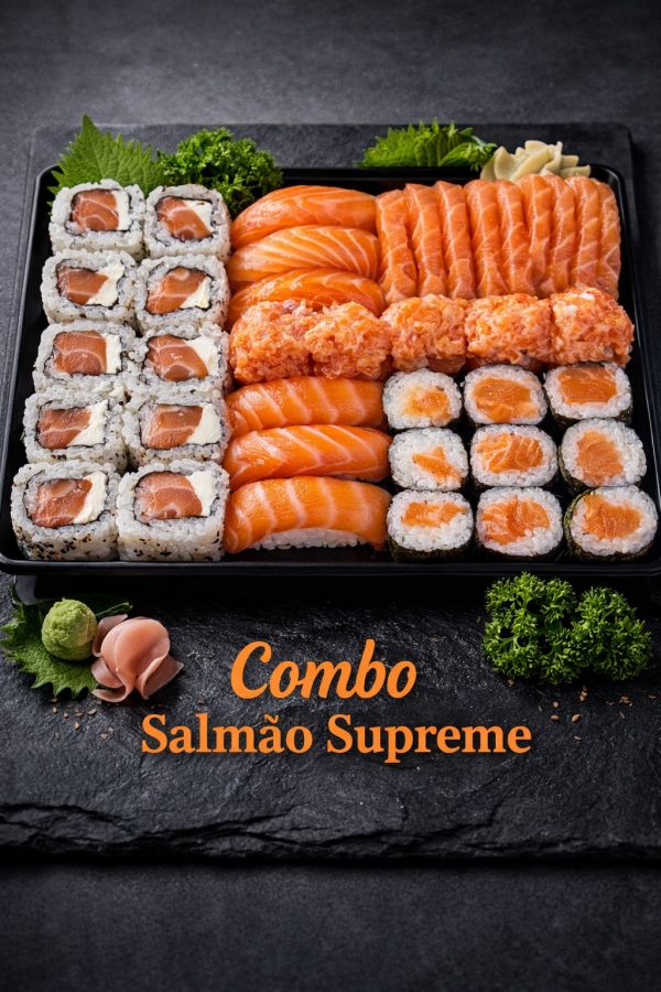 Combo Salmão Supreme 40 pecas